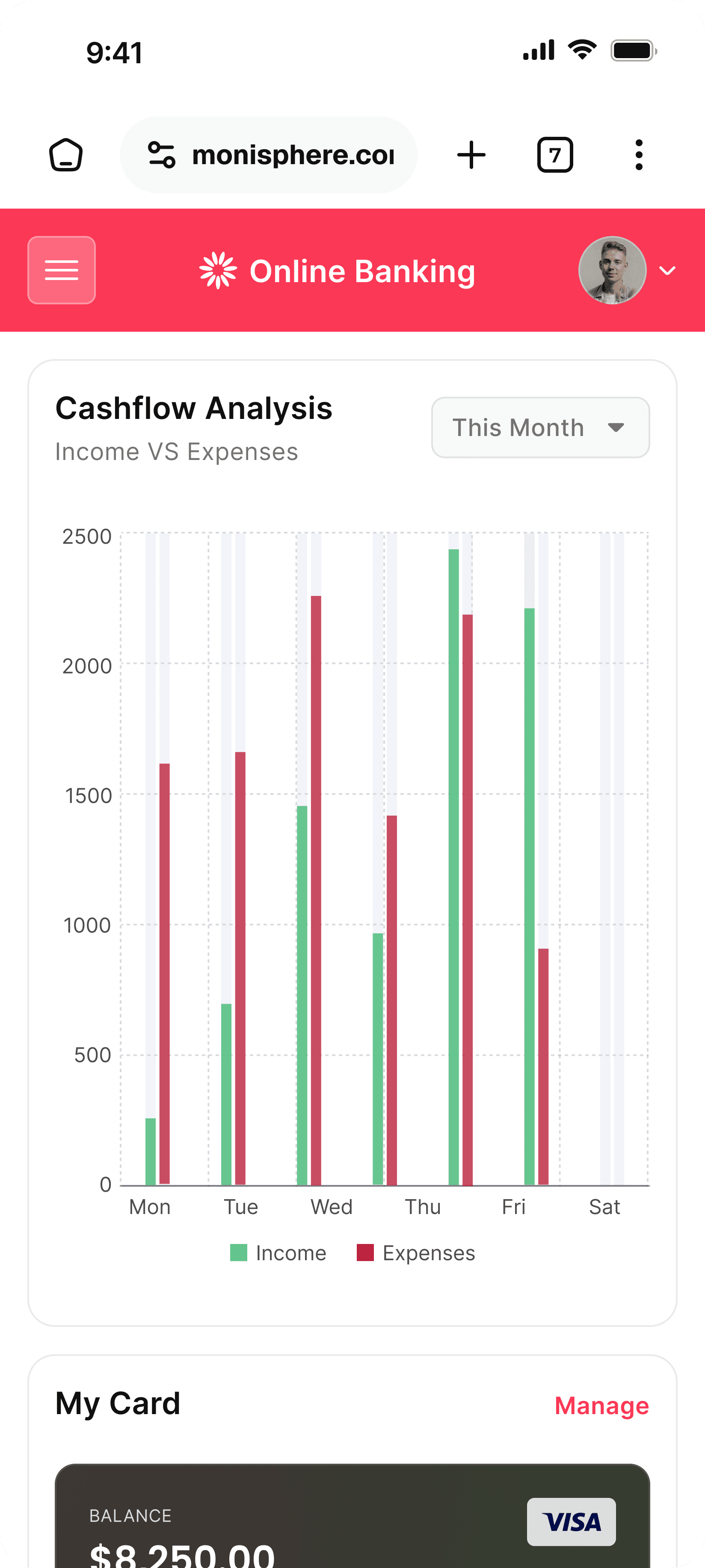 Deposit & grow